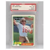1981 Topps Joe Montana #216  PSA 8