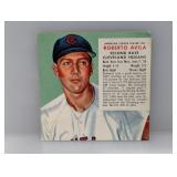 1953 Red Man Tobacco Baseball Roberto Avila C/S