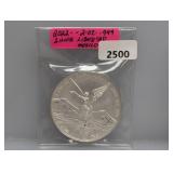 2022 2oz .999 Silv Mexico Libertad