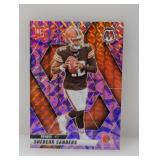 2025 Mosaic Sanders RC Reactive Purple Prizm Edge