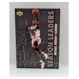 1993-94 UD Season Leaders Scoring Michael Jordan S