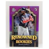 2023 Bowman Platinum Purple Harris RC SP /250 #9