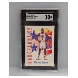 1991-92 Skybox USA Team Michael Jordon SGC 10