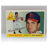 1955 Topps #125 Ken Boyer (Rookie) Cardinals Cs/S