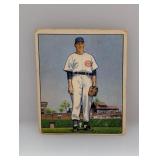1950 Bowman #61 - Bob Rush 'Cubs' Crease/Indent