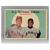 1959 Topps Hitting Kings (Ashburn/Mays) 317 Damage
