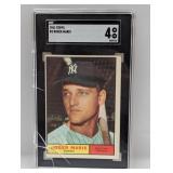1961 Topps Roger Maris #2 Cracked Case SGC 4