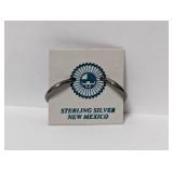 NOS .925 Sterl NM Hoop Earrings