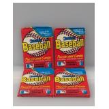 (4)ï¿½1988 Donruss Baseballï¿½Packs