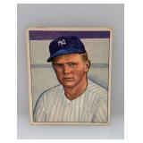 1950 Bowman #156 - Fred Sanford 'Yankees' Stain