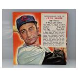 1953 Red Man Tobacco Baseball HANK SAUER 16N S/S