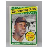1969 Topps Baseball WILLIE McCOVEY HOF 416 Indent