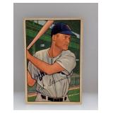 1952 Bowman #185 Eddie Stewart White Sox Wrinkle