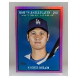 2025 Topps Shohei Ohtani MVP Pink Refractor SP