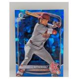 2025 Bowman Ch Blue Sapphire Prospect Wetherholt