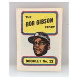 1970 Topps Booklet 22 Bob Gibson Story HOF Mk Back