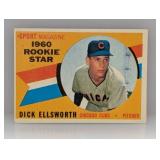 1960 Sport Magazine Rookie Star Dick Ellsworth S