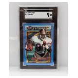 1994 Topps Finest #12 Jerry Rice SGC 9 MT