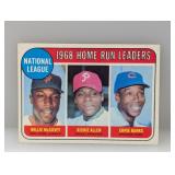 1969 Topps LEADERS McCOVEY/ALLEN/BANKS 6 S