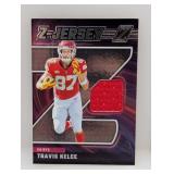 2024 Zenith Travis Kelce Game Used #23 Crease