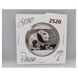 2016 30G .999 Silv Panda 10 Yuan