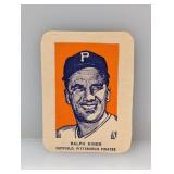 1951 Wheaties Ralph Kiner HOF Pirates Hand Cut
