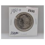 1921-D  90% Silv Morgan $1 Dollar