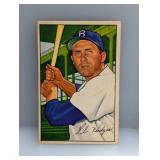 1952 Bowman #80 Gil Hodges HOF Dodgers Stain