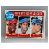 1969 Topps LEADERS GIBSON/JENKINS/SINGER 12