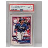 2018 Topps Big League Ronald Acuna Jr RC PSA 10
