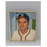 1950 Bowman #111 Walker Cooper Braves C/PL