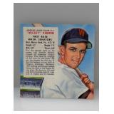 1954 Red Man Tobacco Baseball MICKEY VERNON 13A S