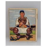 1950 Bowman #56 - Del Crandell 'Braves' Damage