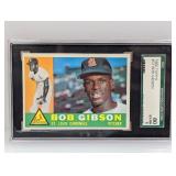 1960 TOPPS BOB GIBSON #73 SGC 6