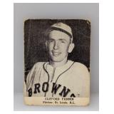 1947 Tip Top Bread Clifford Fannin Browns Cs/Edges