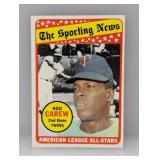 1969 Topps Baseball ROD CAREW HOF 419
