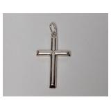 .925 Sterl Cross Pendant