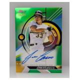2023 Finest Jose Canseco Auto Green Refractor /99