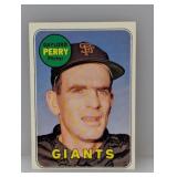 1969 Topps Baseball GAYLORD PERRY HOF 485