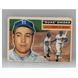 1956 Topps Duke Snider HOF Corners/Surface/Stains