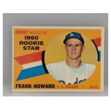 1960 Sport Magazine Rookie Star Frank Howard E/S