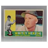 1960 Topps Whitey Herzog #92 HOF