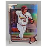 2022 Bowman Chrome Draft Refractor Joshua Baez #76
