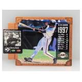 1998 Barry Bonds Ud3 Power Corps Diecut /1000