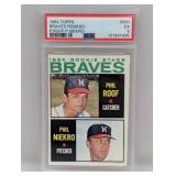 1964 TOPPS BRAVES ROOKIE STARS #541 PSA 5
