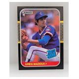 1987 Donruss Greg Maddux RC #36