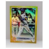 2022 Topps Gold Foil Parallel Jonathan Villar I