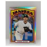 2013 Topps Chrome Derek Jeter #72C-DJ