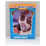 1990-1991 Fleer ï¿½90s All-Stars Michael Jordan Edge