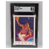 1991-92 Fleer Michael Jordan #2 Pro Visions SGC 8